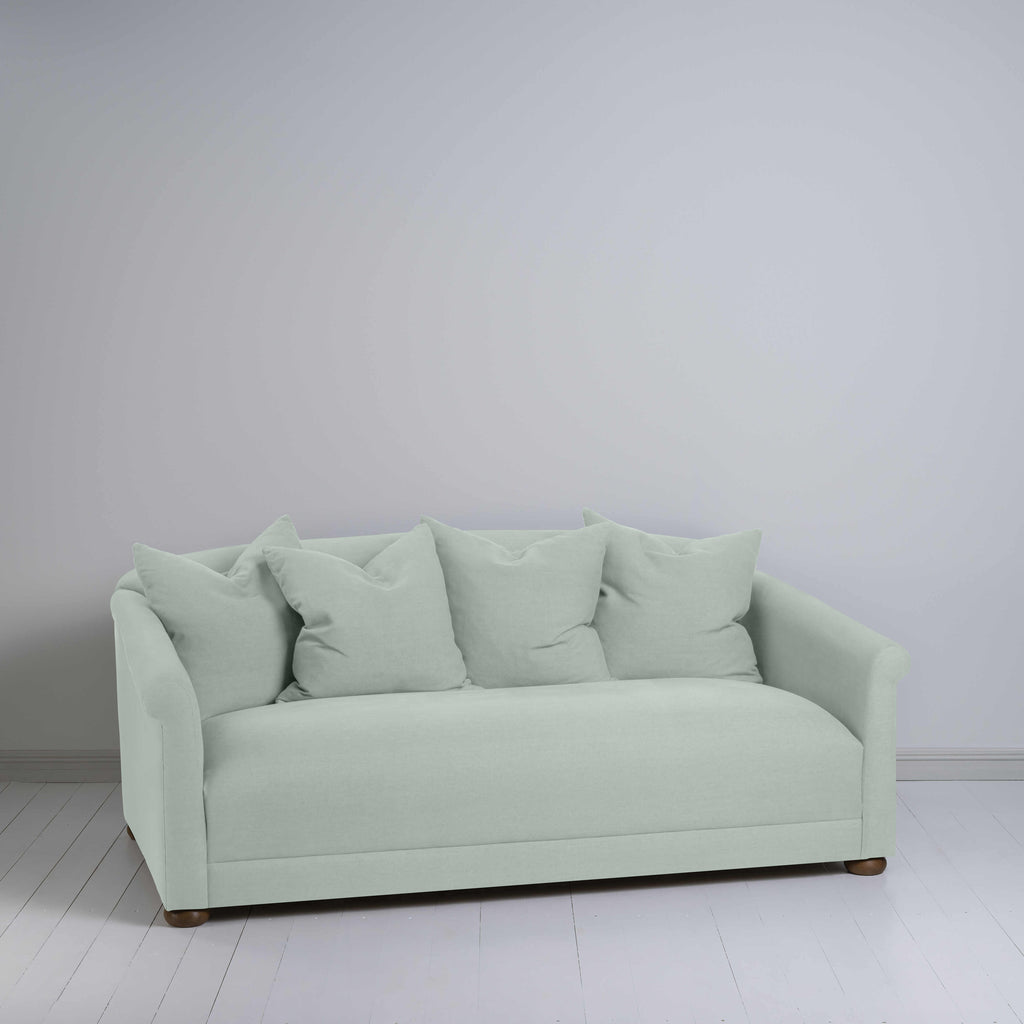  More the Merrier 3 Seater Sofa in Laidback Linen Sky - Nicola Harding 