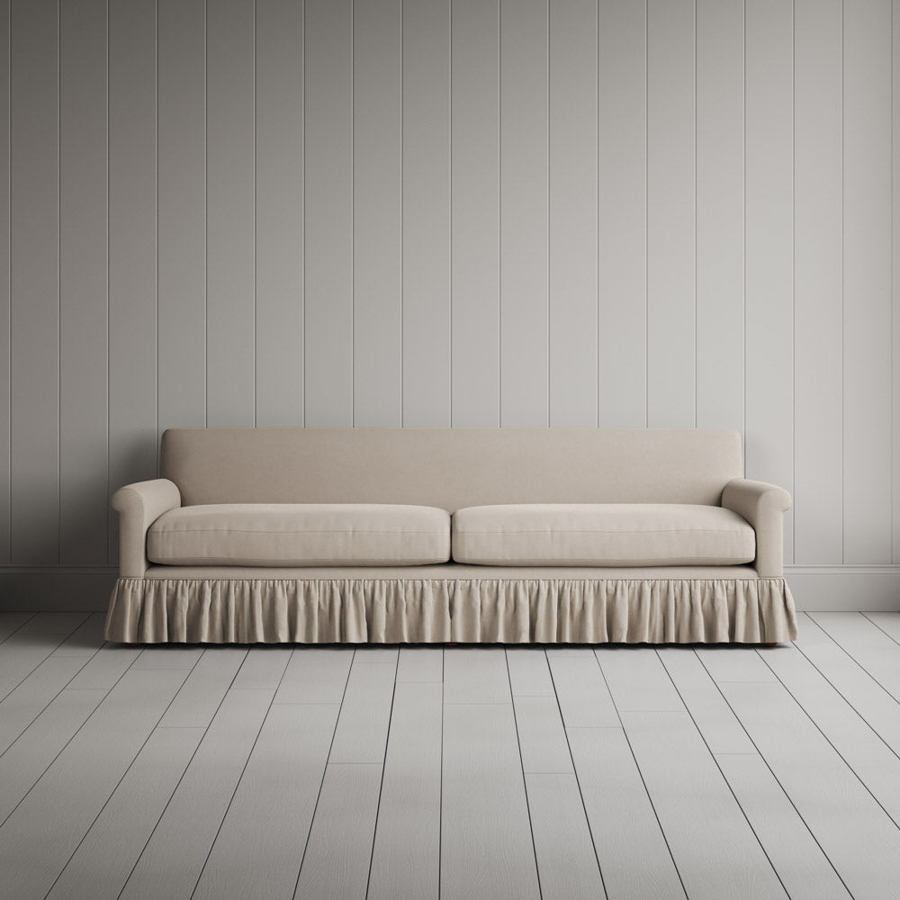  Curtain Call 4 Seater Sofa in Laidback Linen Dove 