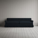 Curtain Call 4 Seater Sofa in Laidback Linen Midnight