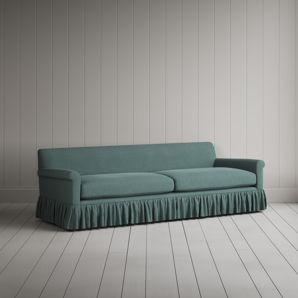 Curtain Call 4 Seater Sofa in Laidback Linen Mineral