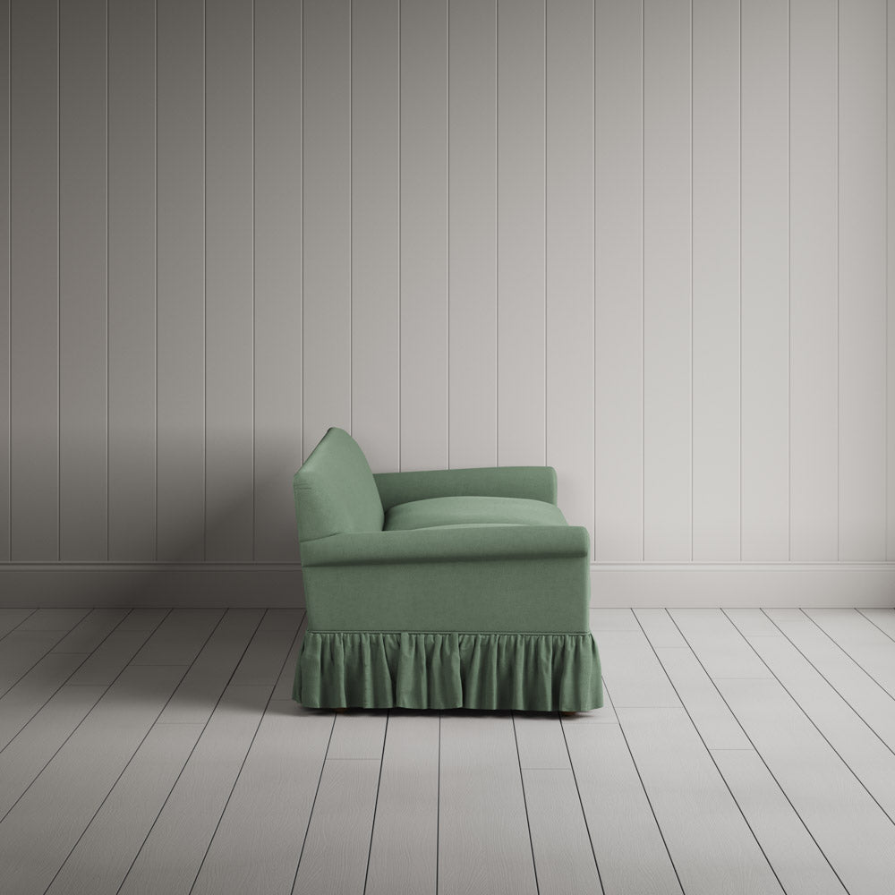 Curtain Call 4 Seater Sofa in Laidback Linen Moss 