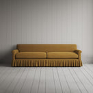 Curtain Call 4 Seater Sofa in Laidback Linen Ochre