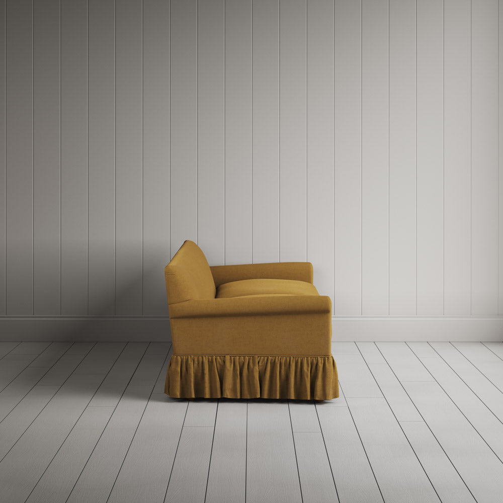  Curtain Call 4 Seater Sofa in Laidback Linen Ochre 