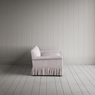Curtain Call 4 Seater Sofa in Ticking Cotton, Berry