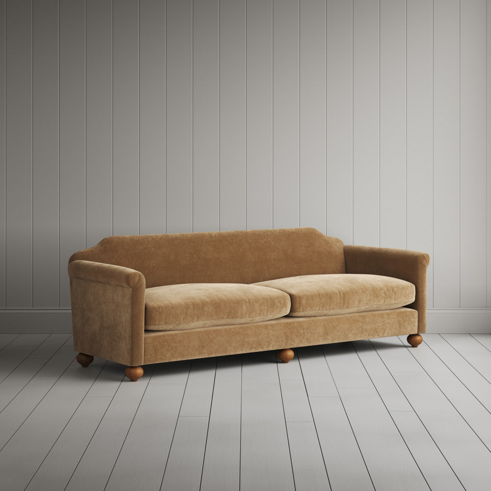  Dolittle 4 seater sofa in Classic Corduroy Stone Beige - NiX 