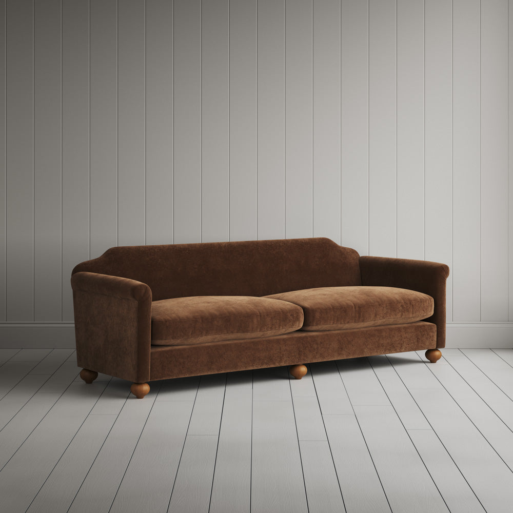 Dolittle 4 seater sofa in Classic Corduroy Tobacco 