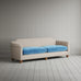 image of Dolittle 4 seater sofa in Laidback Linen Dove Frame and Classic Corduroy Harbour Blue Seat