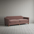 Dolittle 4 seater Sofa in Intelligent Velvet Dusky Pink