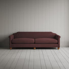Dolittle 4 seater Sofa in Laidback Linen Damson