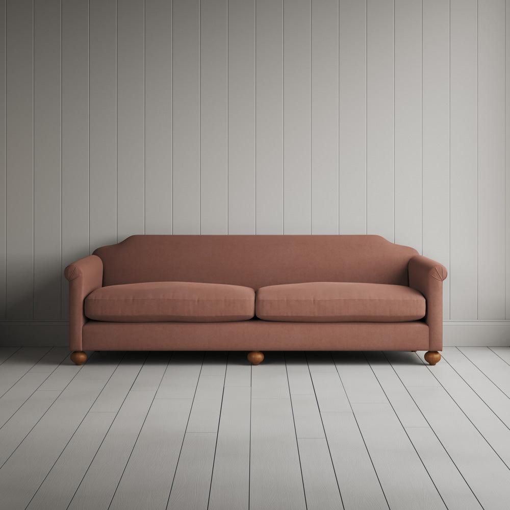  Dolittle 4 seater Sofa in Laidback Linen Roseberry 