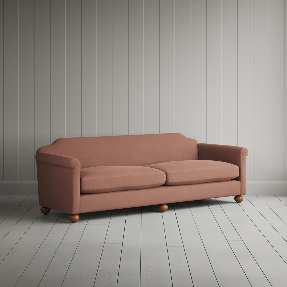  Dolittle 4 seater Sofa in Laidback Linen Roseberry 