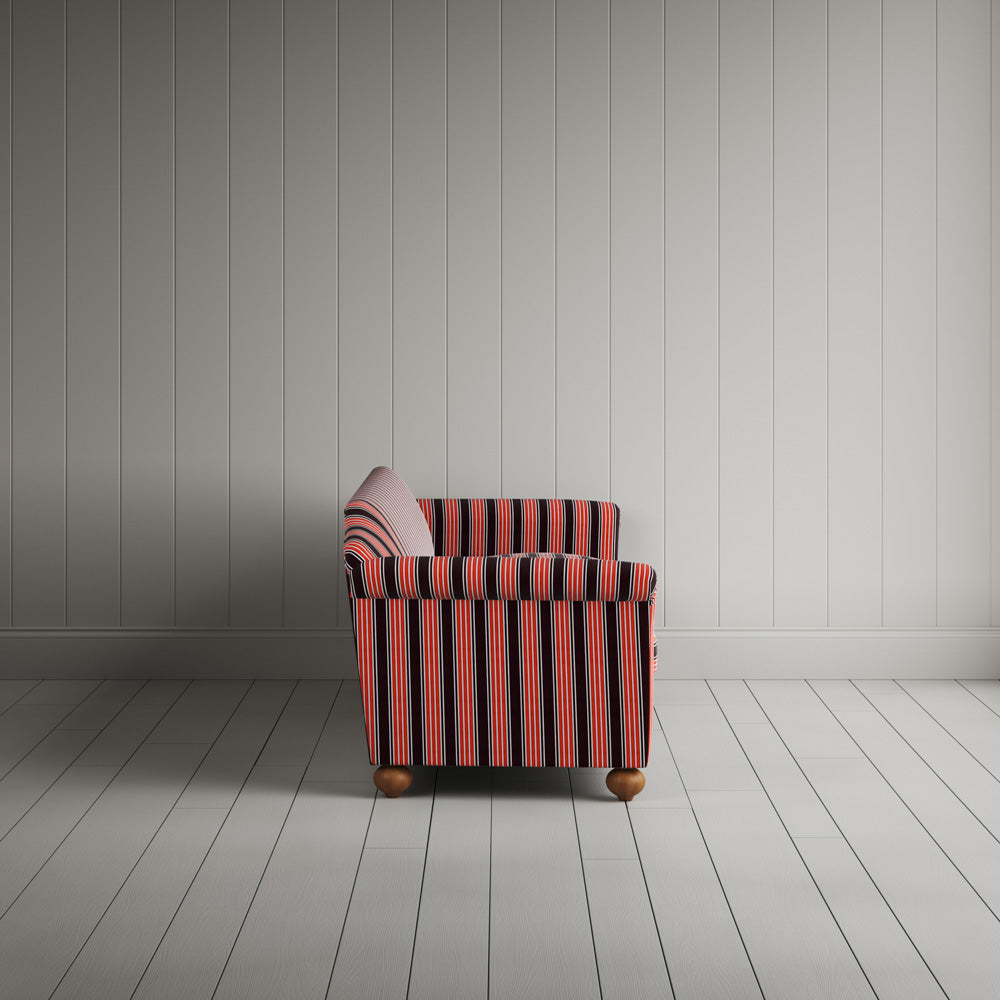  Dolittle 4 Seater Sofa in Regatta Cotton, Flame 