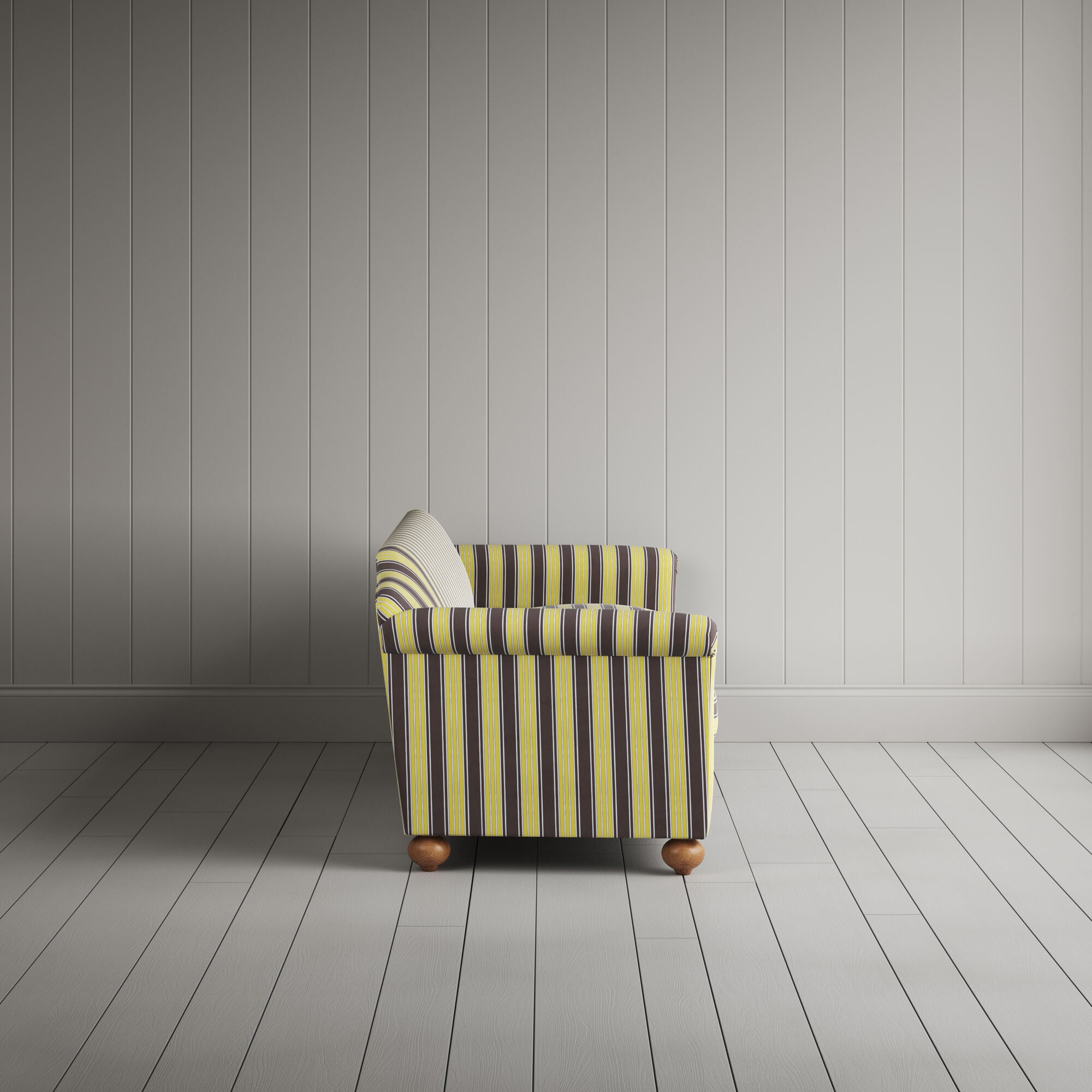  Dolittle 4 Seater Sofa in Regatta Cotton, Custard 