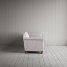 Dolittle 4 Seater Sofa in Ticking Cotton, Berry