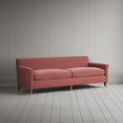 Idler 4 seater sofa in Intelligent Velvet Damson