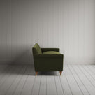 Side profile of Idler 4 seater sofa in Intelligent Velvet Juniper