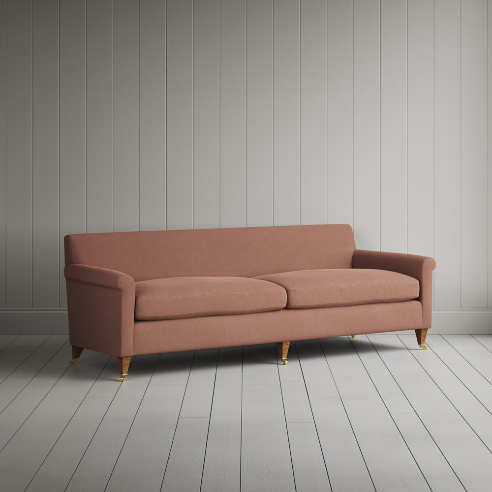  Idler 4 seater sofa in Laidback Linen Roseberry 