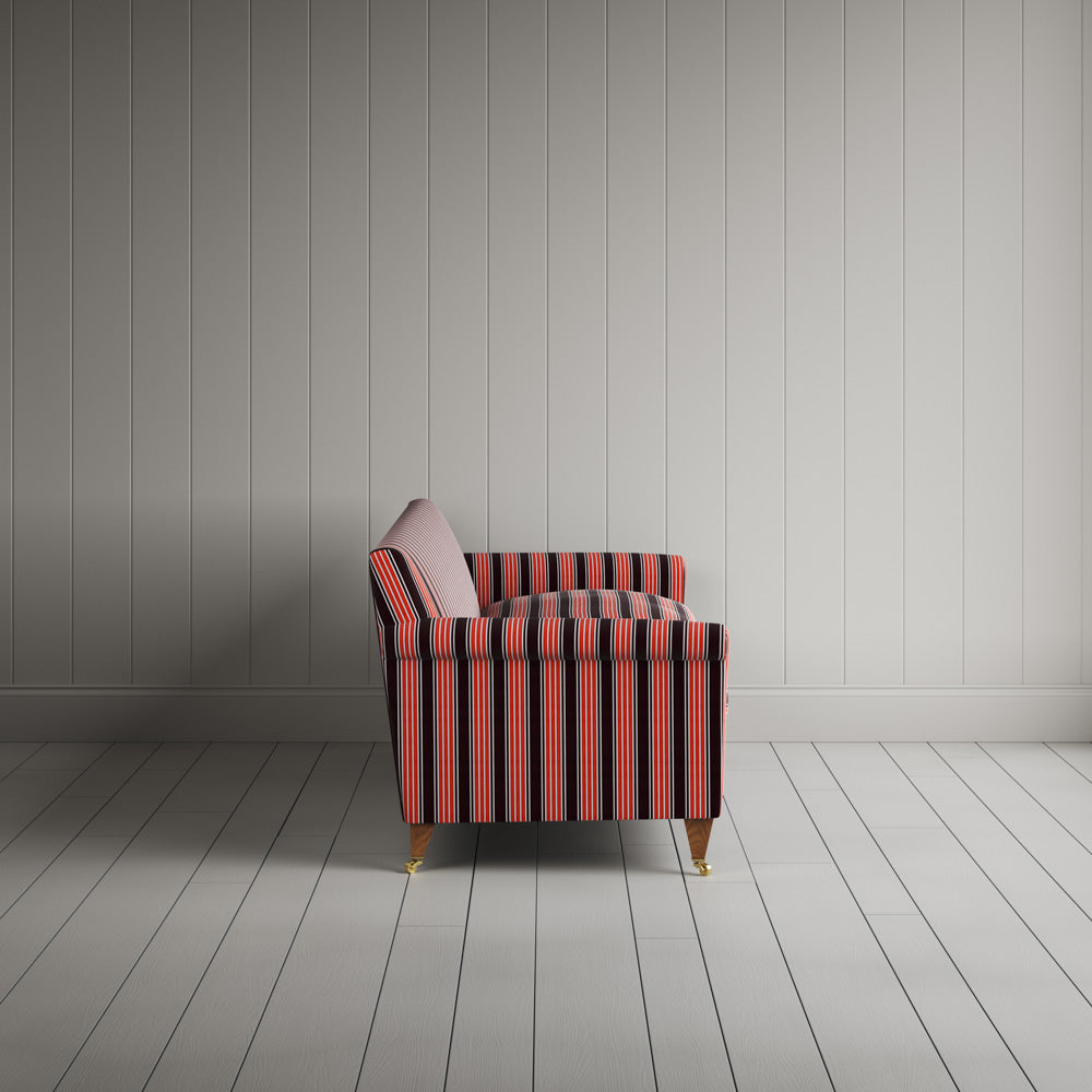 Idler 4 Seater Sofa in Regatta Cotton, Flame