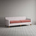 image of Idler 4 Seater Sofa in Ticking Berry Frame and Intelligent Velvet Damson Seat