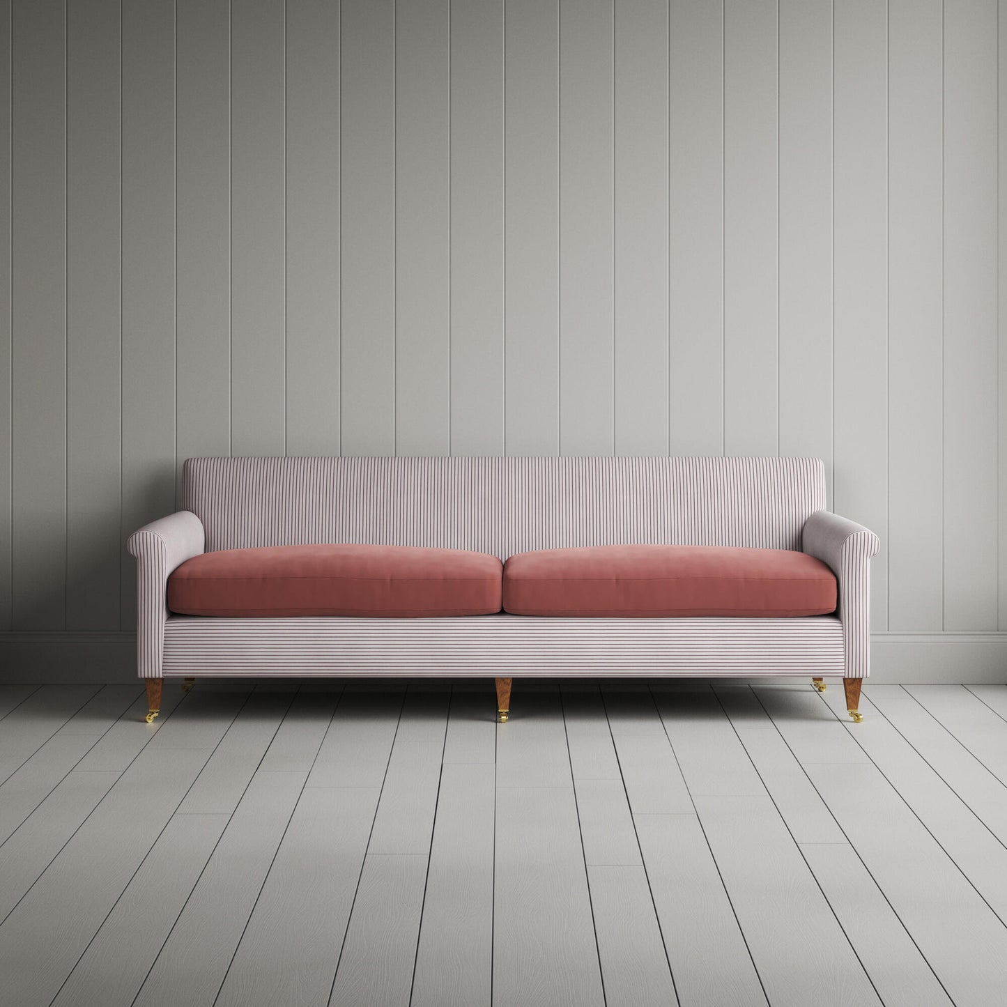 Front view of the Idler 4 seater sofa by NiX