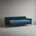 image of Idler 4 Seater Sofa in Intelligent Velvet Aegean Frame and Classic Corduroy Harbour Blue Seat