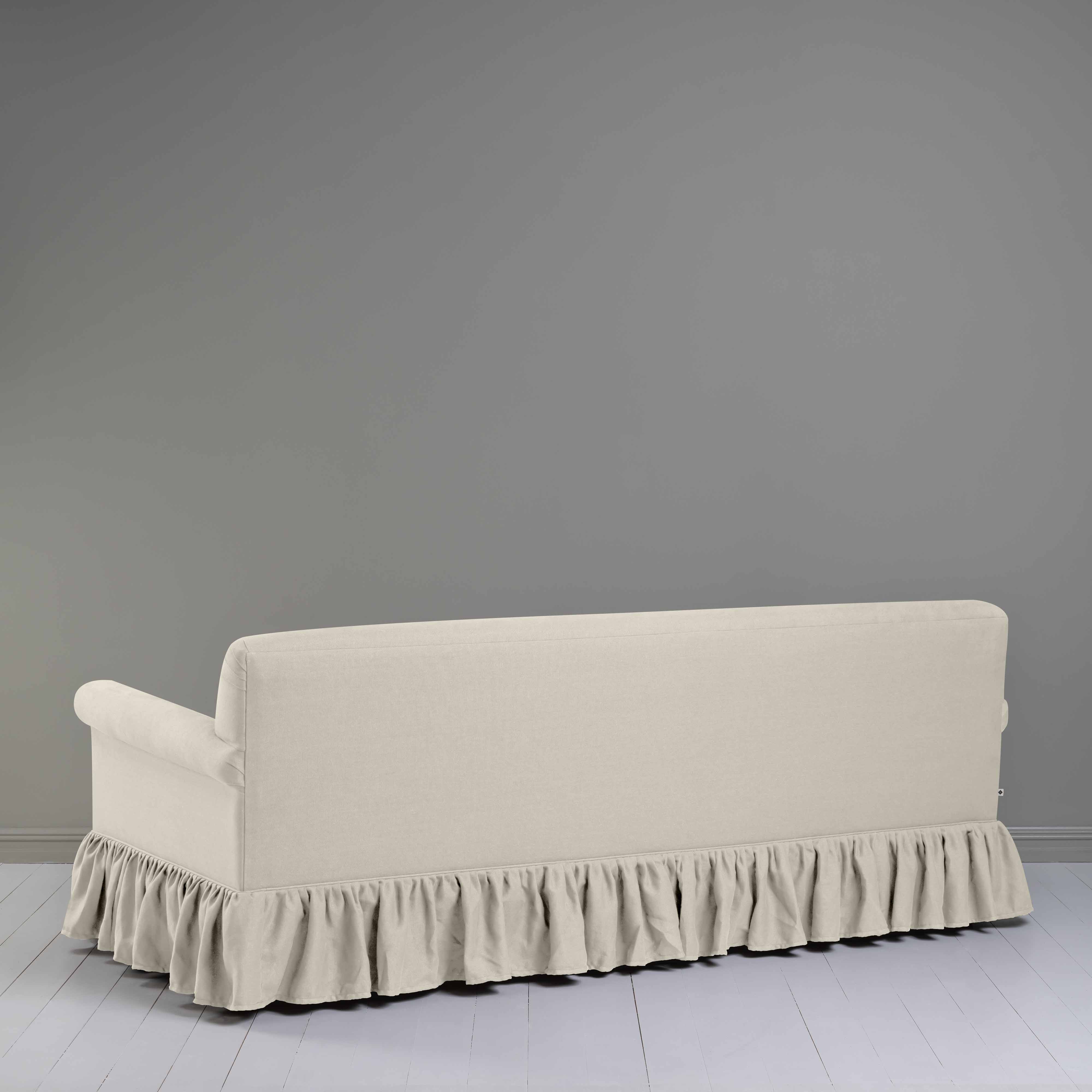  Curtain Call 4 Seater Sofa in Laidback Linen Dove - Nicola Harding 