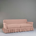 image of Curtain Call 4 Seater Sofa in Laidback Linen Dusky Pink