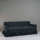  Curtain Call 4 Seater Sofa in Laidback Linen Midnight - Nicola Harding 