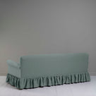  Curtain Call 4 Seater Sofa in Laidback Linen Mineral, Back View - Nicola Harding 