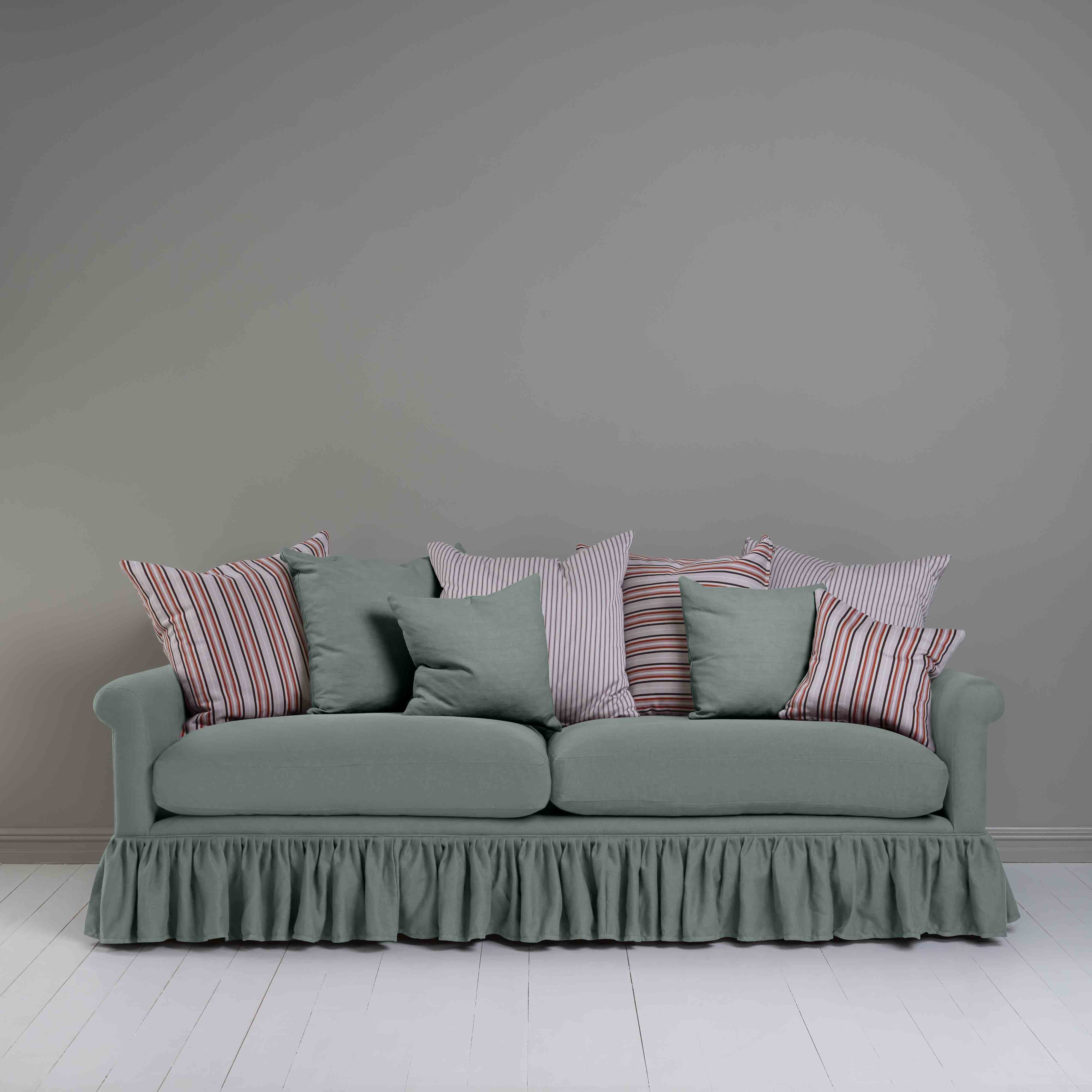  Curtain Call 4 Seater Sofa in Laidback Linen Mineral 