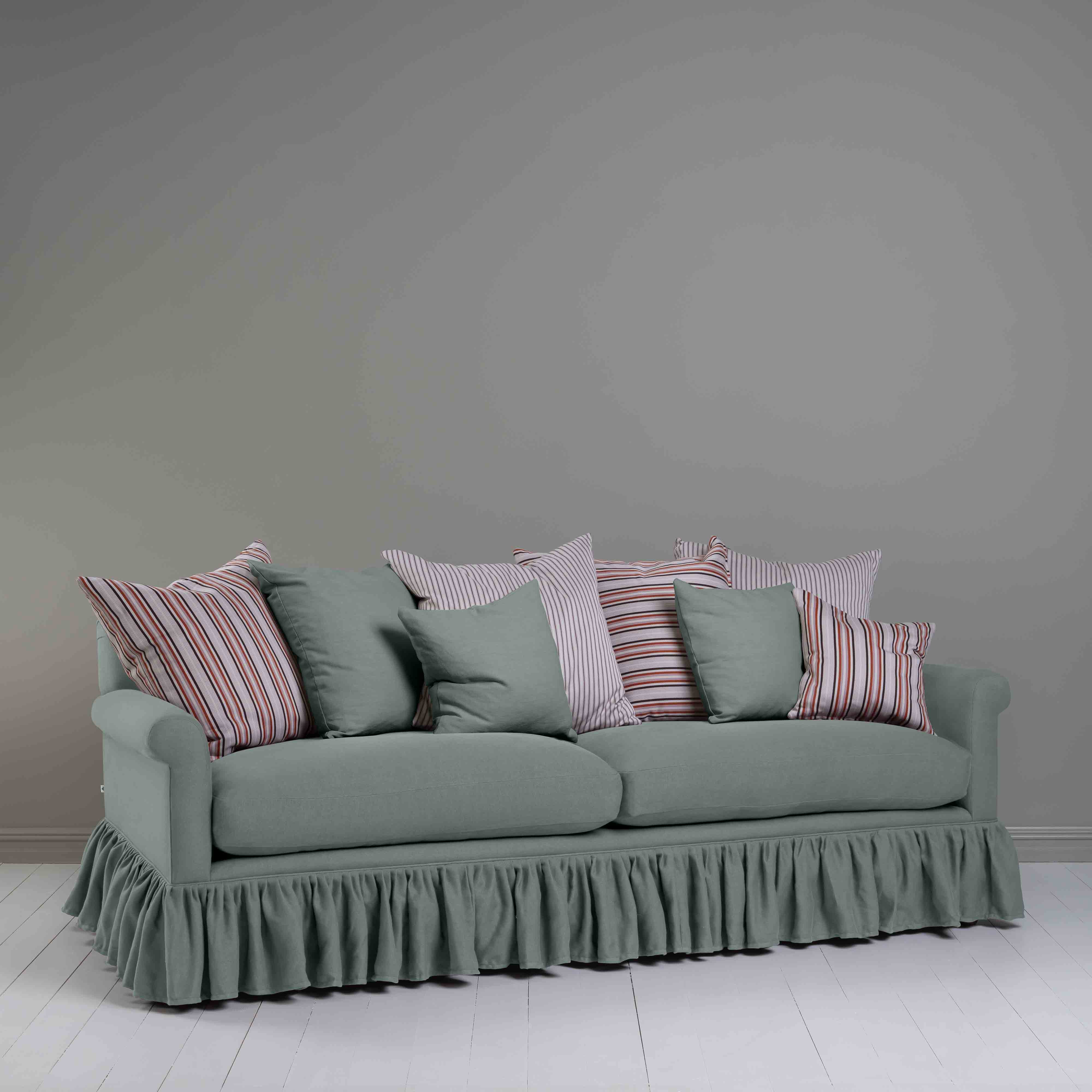  Curtain Call 4 Seater Sofa in Laidback Linen Mineral 