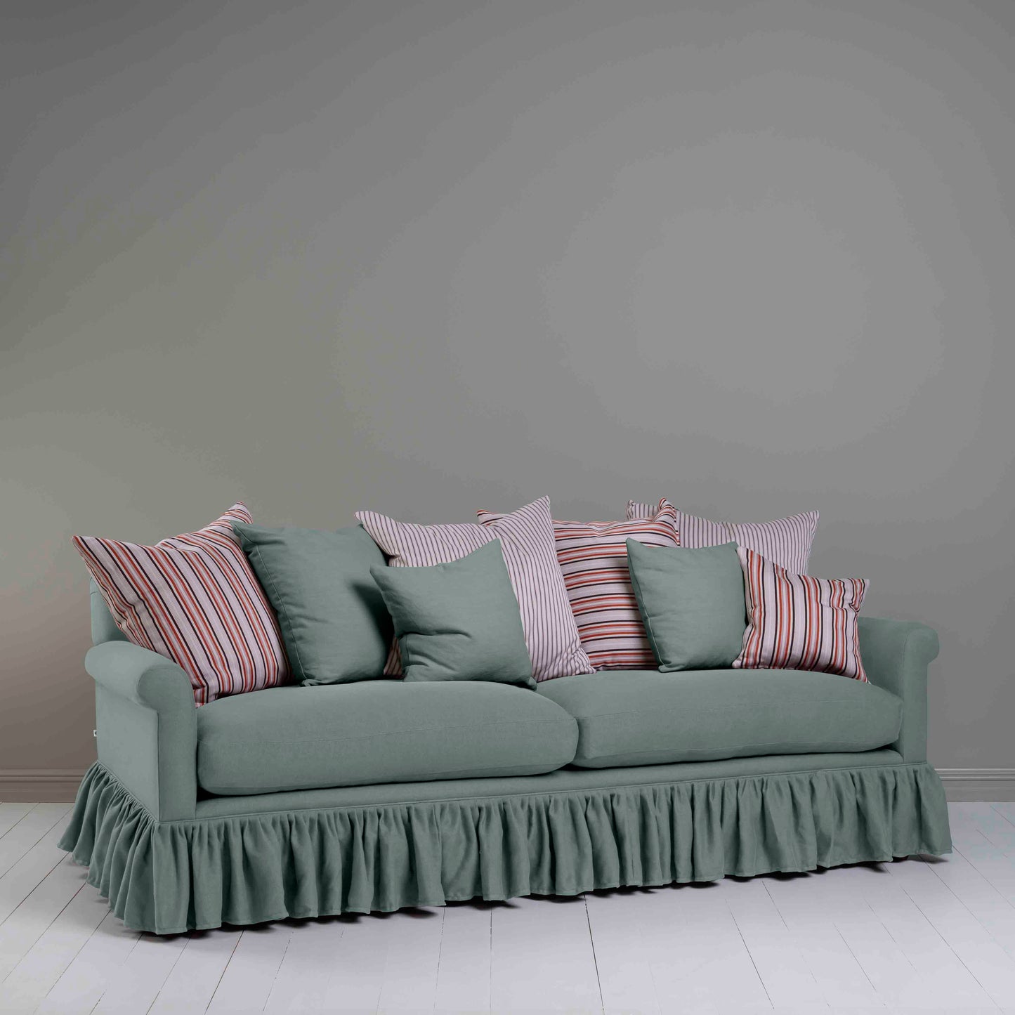 Curtain Call 4 Seater Sofa in Laidback Linen Mineral