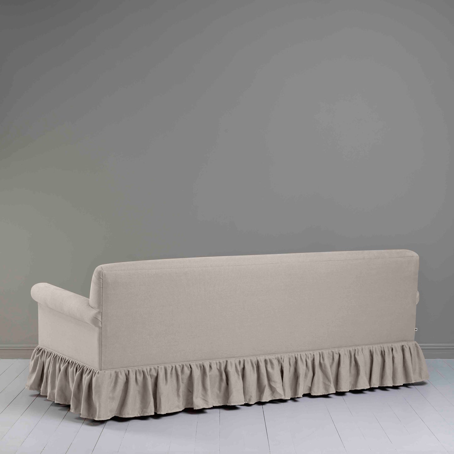 Curtain Call 4 Seater Sofa in Laidback Linen Pearl Grey