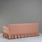 Curtain Call 4 Seater Sofa in Laidback Linen Roseberry, Back View - Nicola Harding 