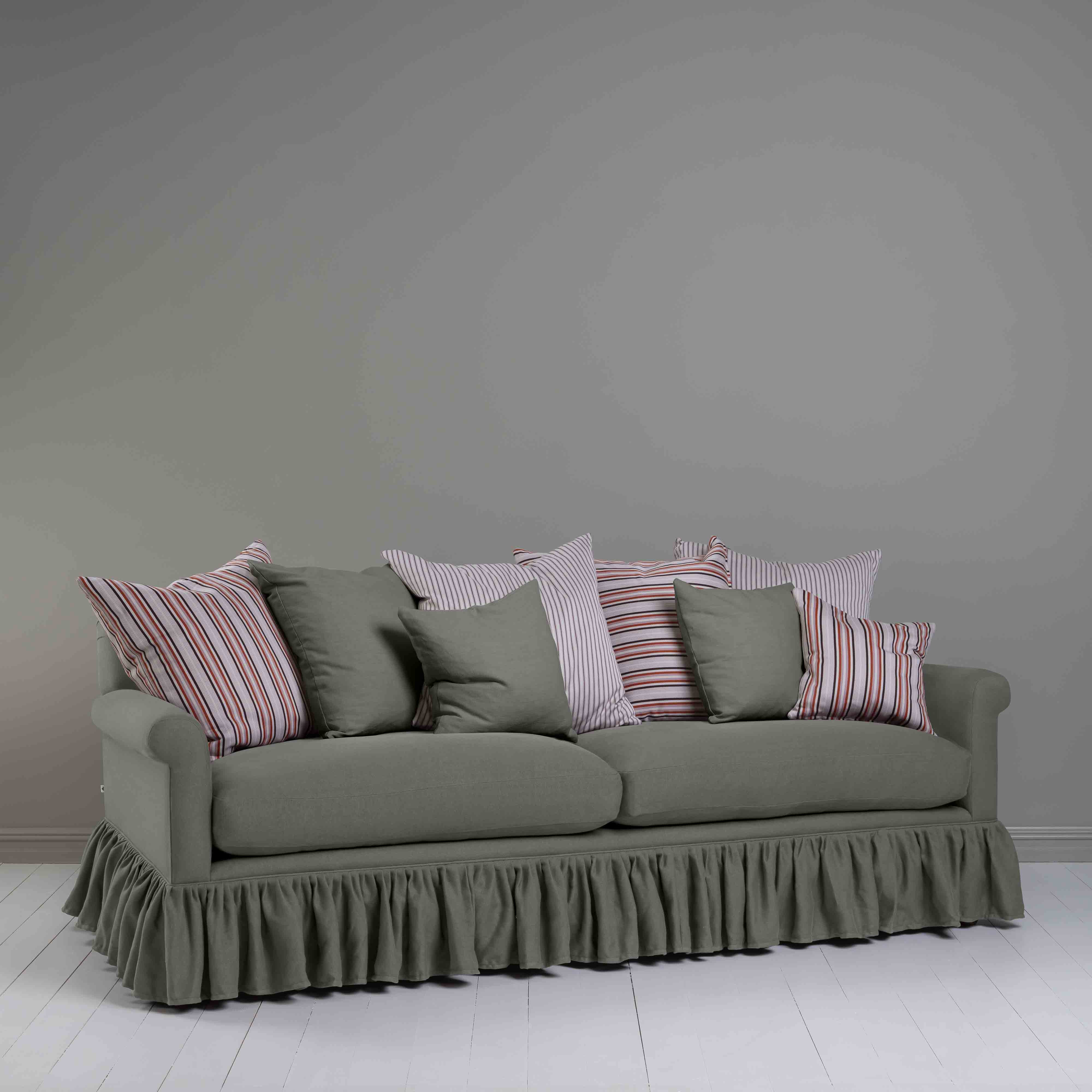  Curtain Call 4 Seater Sofa in Laidback Linen Shadow 