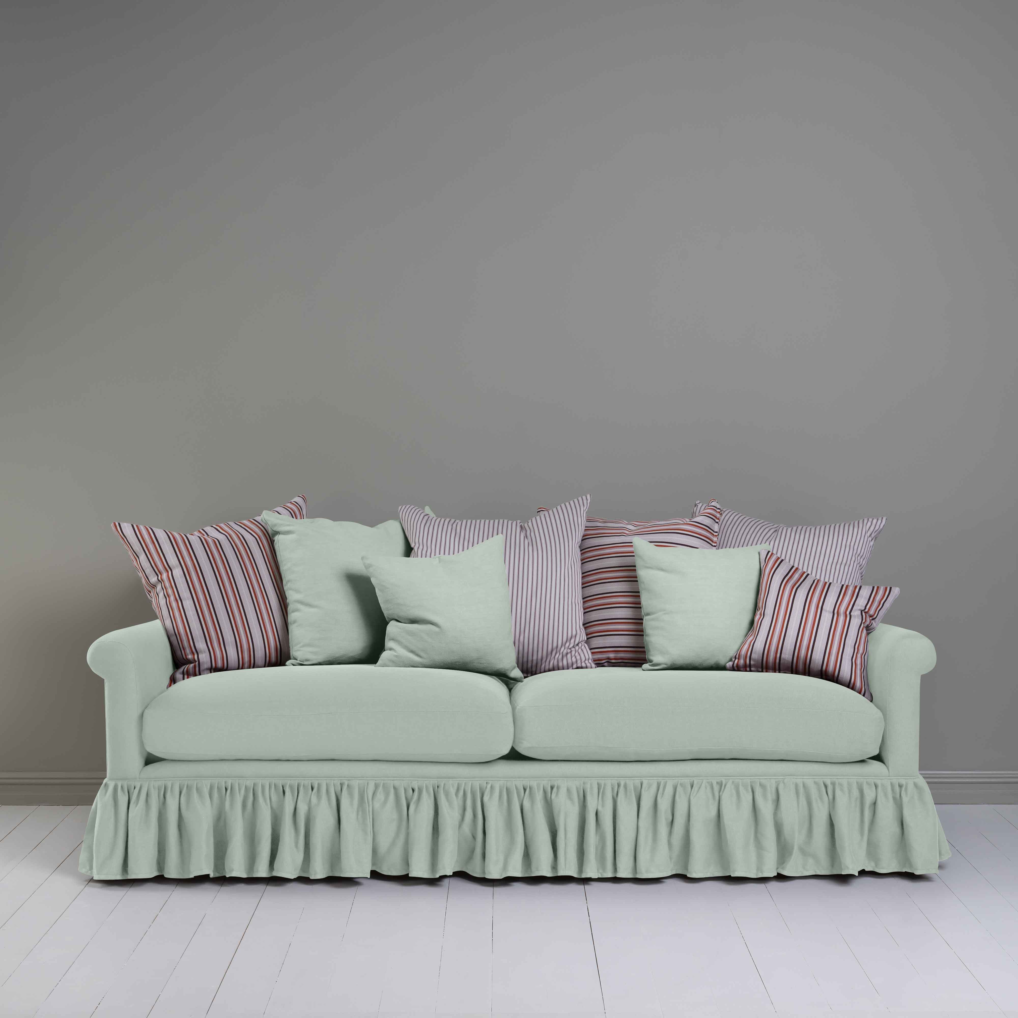  Curtain Call 4 Seater Sofa in Laidback Linen Sky 