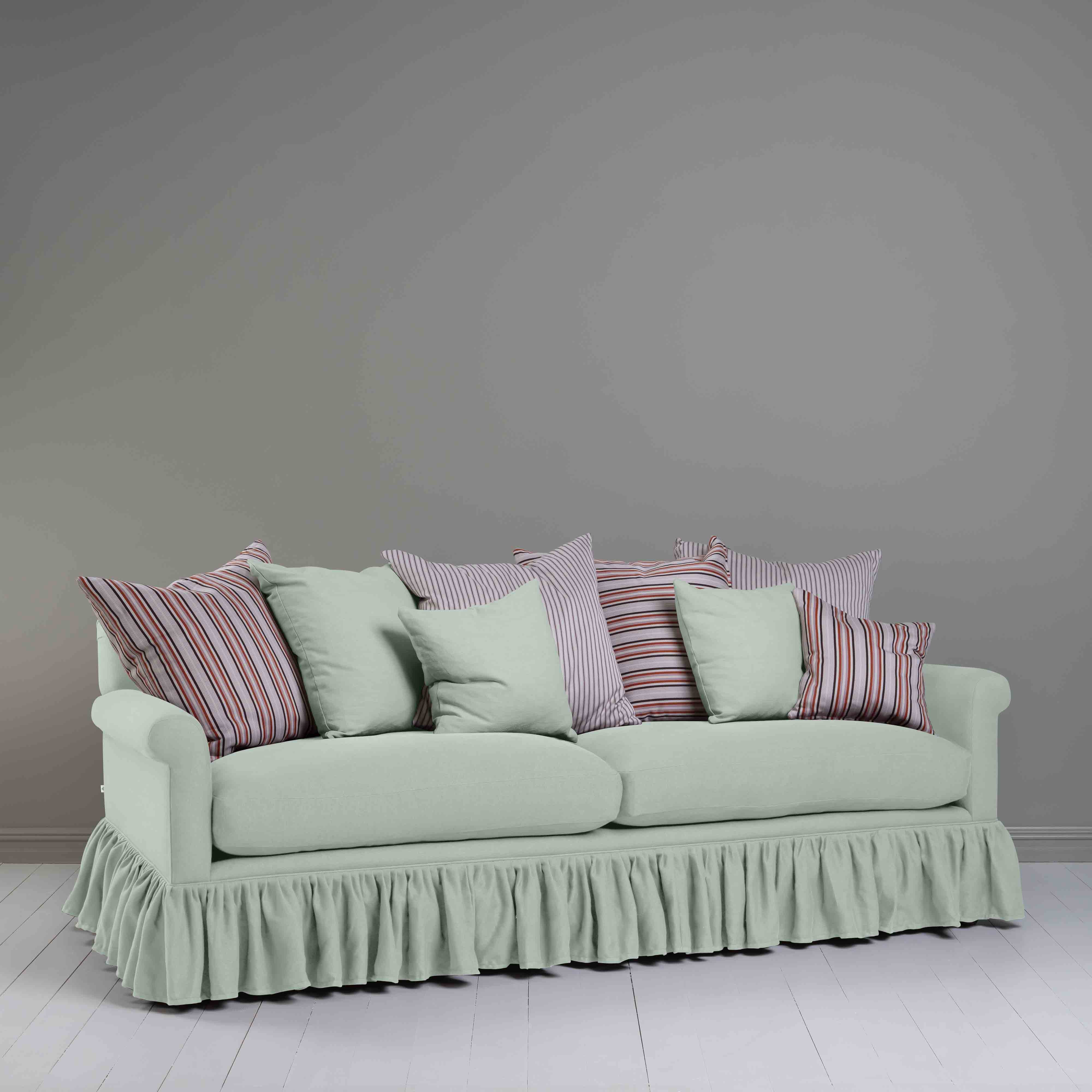  Curtain Call 4 Seater Sofa in Laidback Linen Sky 