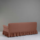  Curtain Call 4 Seater Sofa in Laidback Linen Sweet Briar, Back View - Nicola Harding 
