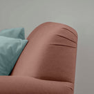  Curtain Call 4 Seater Sofa in Laidback Linen Sweet Briar, Back Design Closeup - Nicola Harding 