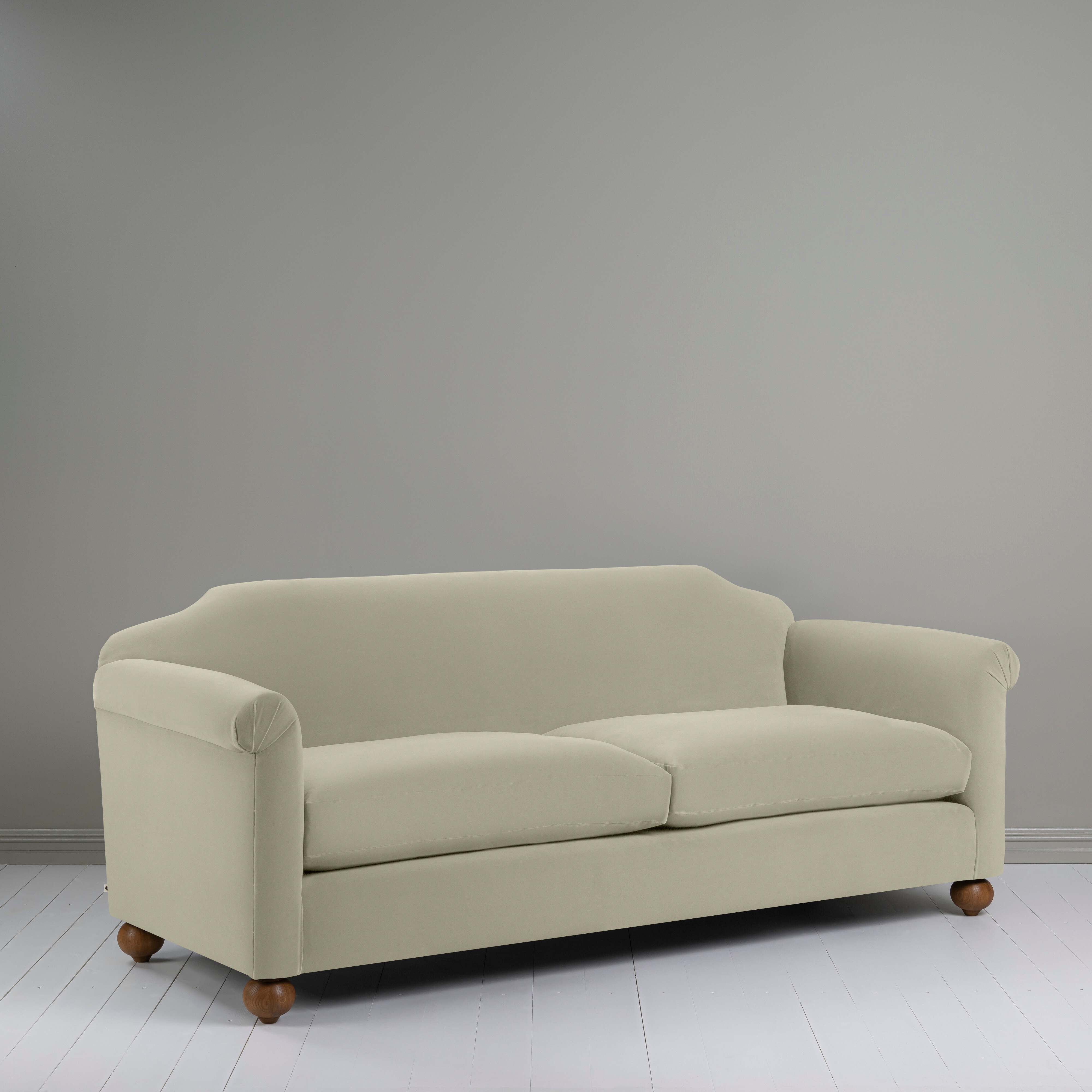  Dolittle 4 seater Sofa in Intelligent Velvet Moonstone - Nicola Harding 