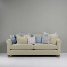  Dolittle 4 seater Sofa in Intelligent Velvet Moonstone, With Eight NiX Special Cushions - Nicola Harding 