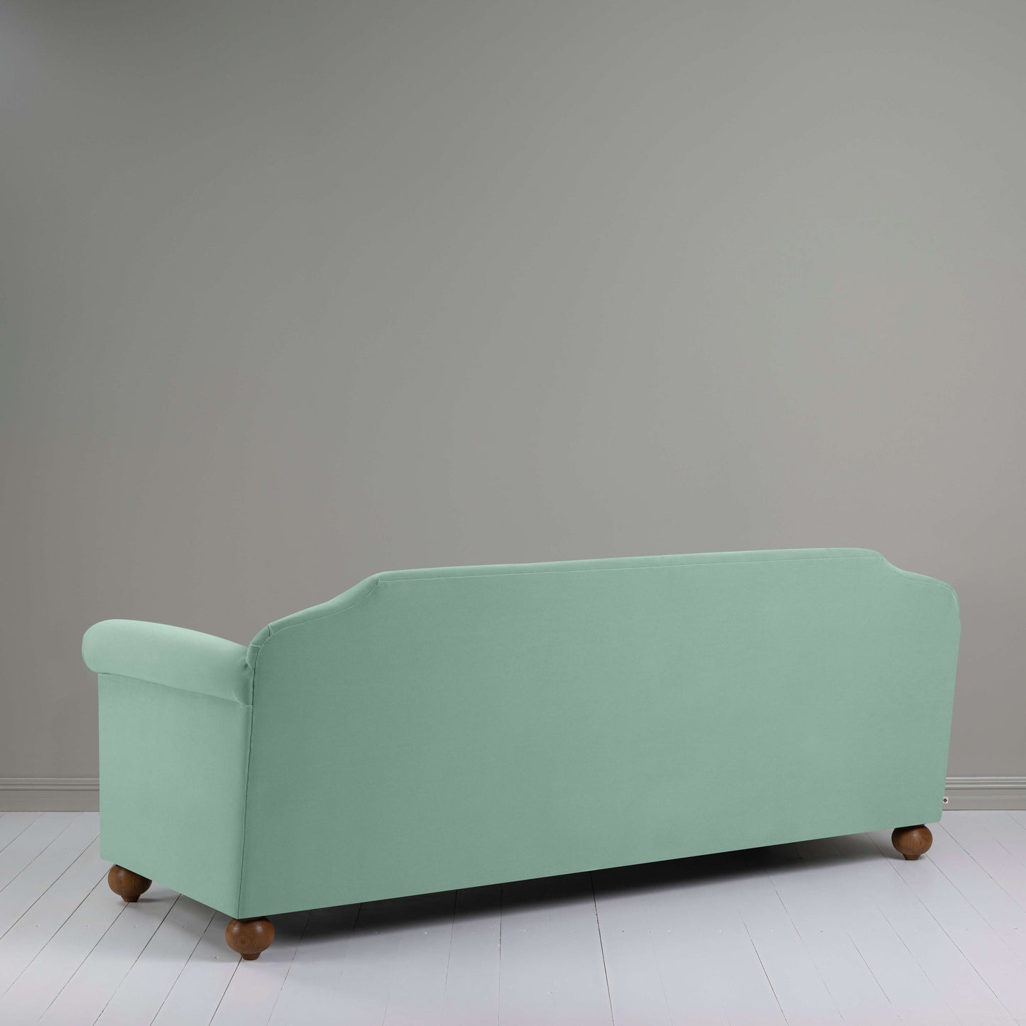 Dolittle 4 seater Sofa in Intelligent Velvet Sea Mist - Nicola Harding