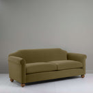 Dolittle 4 seater Sofa in Intelligent Velvet Sepia - Nicola Harding 