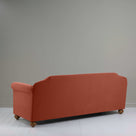  Dolittle 4 seater Sofa in Intelligent Velvet Sienna, Back View - Nicola Harding 