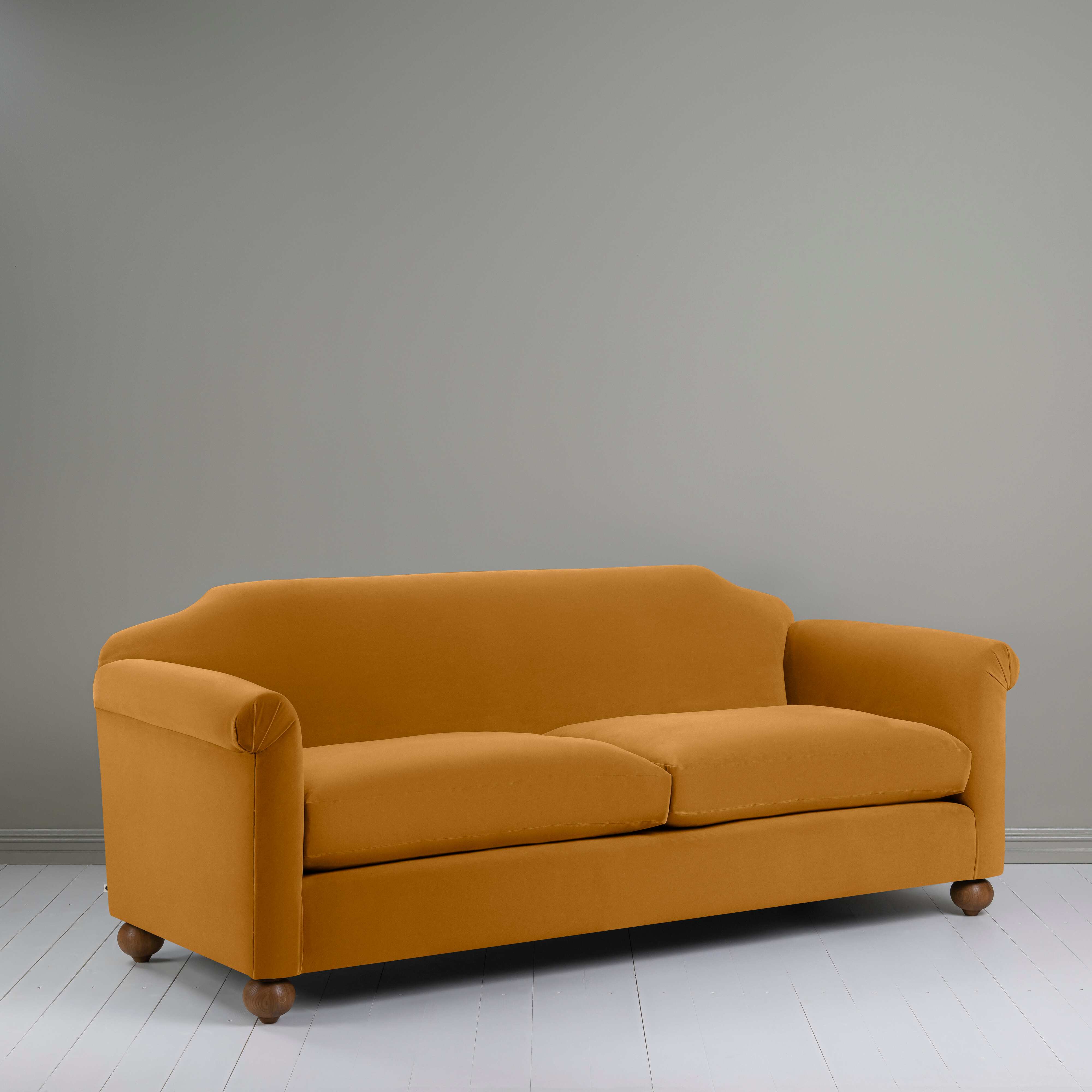  Dolittle 4 seater Sofa in Intelligent Velvet Spice - Nicola Harding 