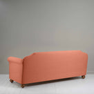  Dolittle 4 seater Sofa in Laidback Linen Cayenne, Back View - Nicola Harding 