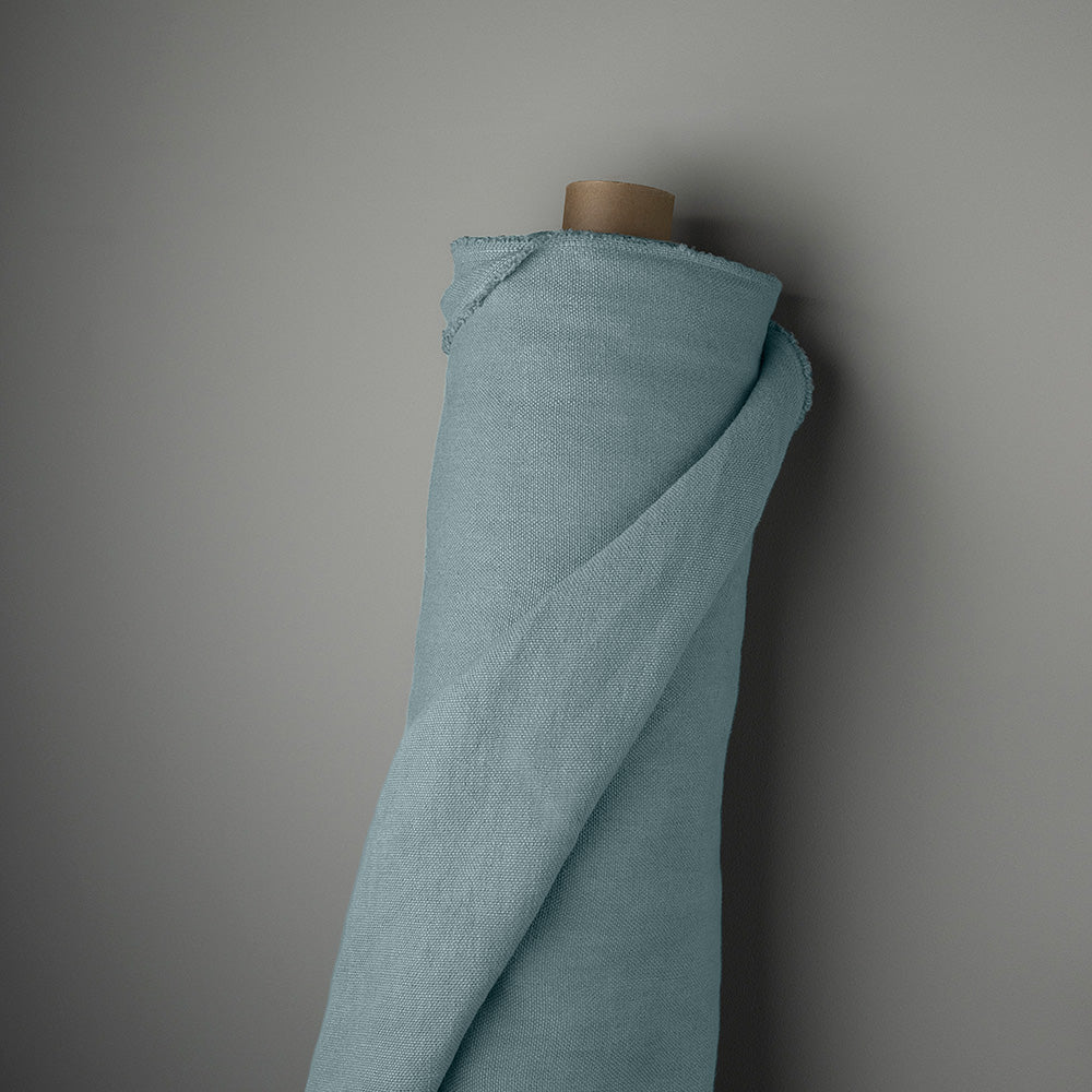 Laidback Linen Cerulean, Fabric Roll - Nicola Harding