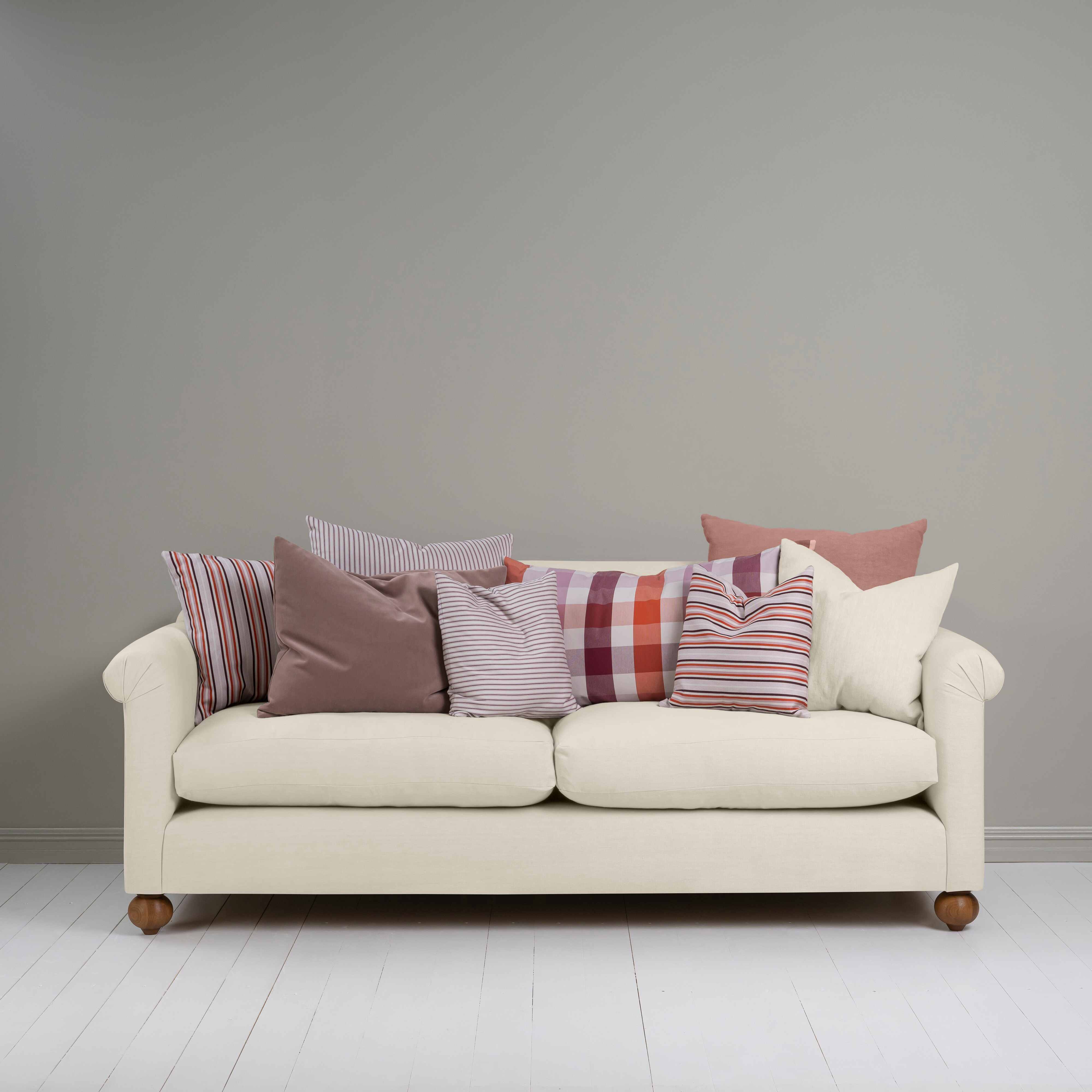  Dolittle 4 seater sofa in Laidback Linen Dove - Nicola Harding 