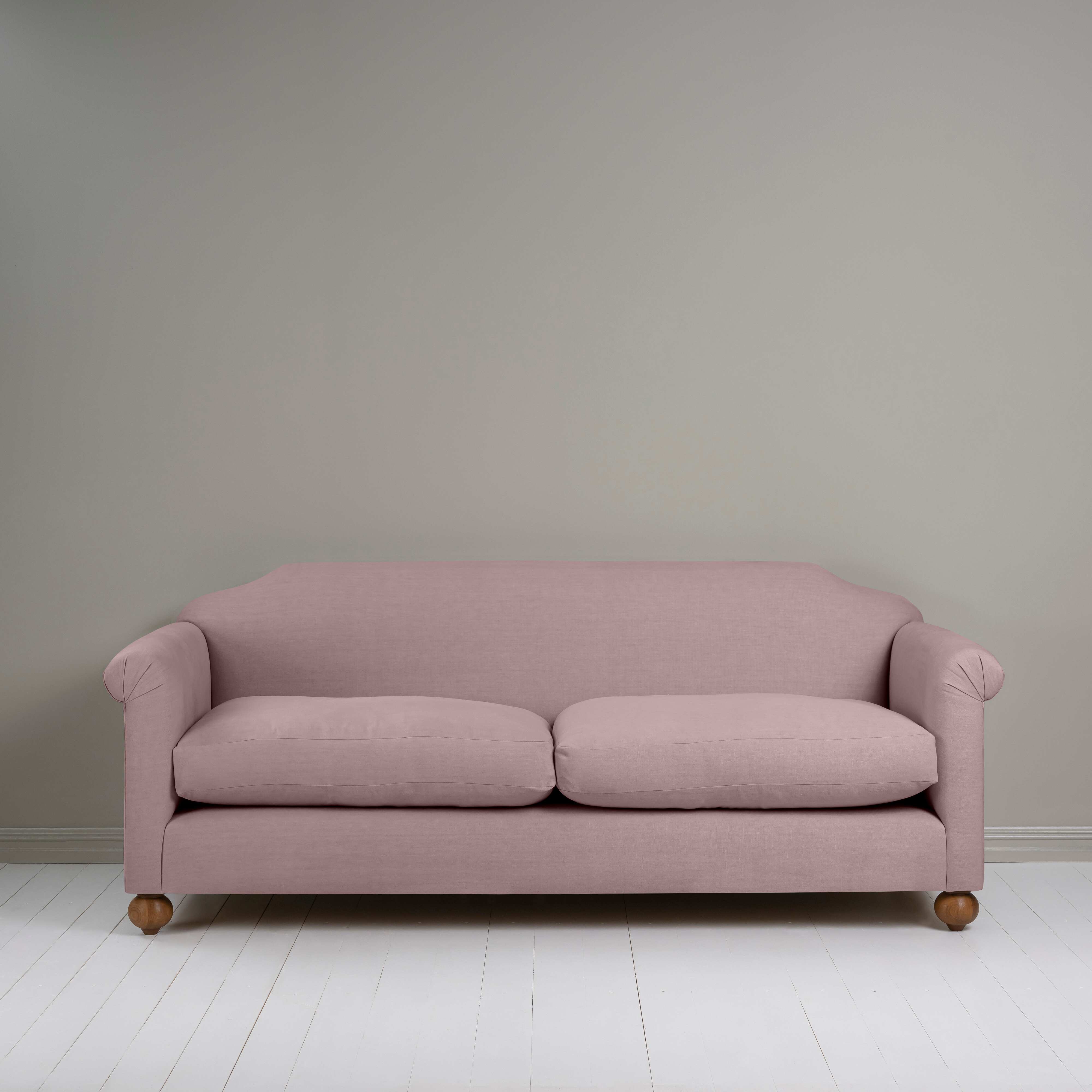  Dolittle 4 seater Sofa in Laidback Linen Heather - Nicola Harding 