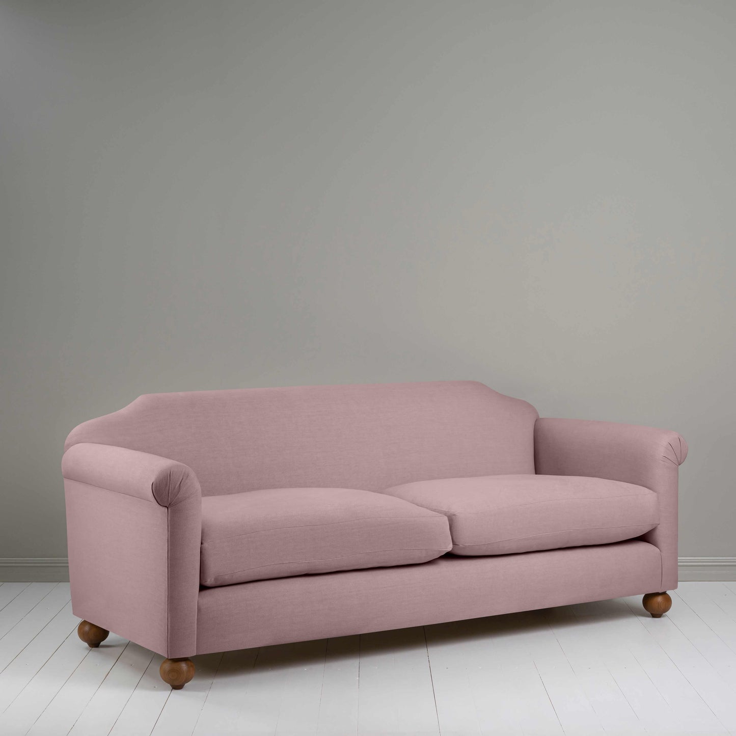 Dolittle 4 seater Sofa in Laidback Linen Heather - Nicola Harding